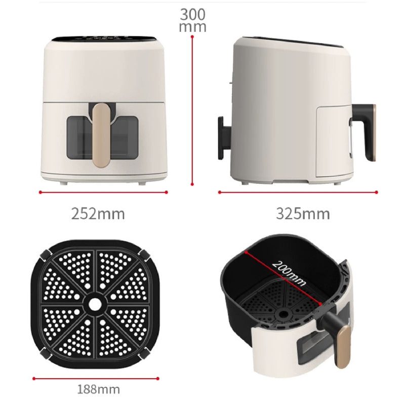 Offre à durée limitée : friteuse à air intelligente avec fenêtre transparente