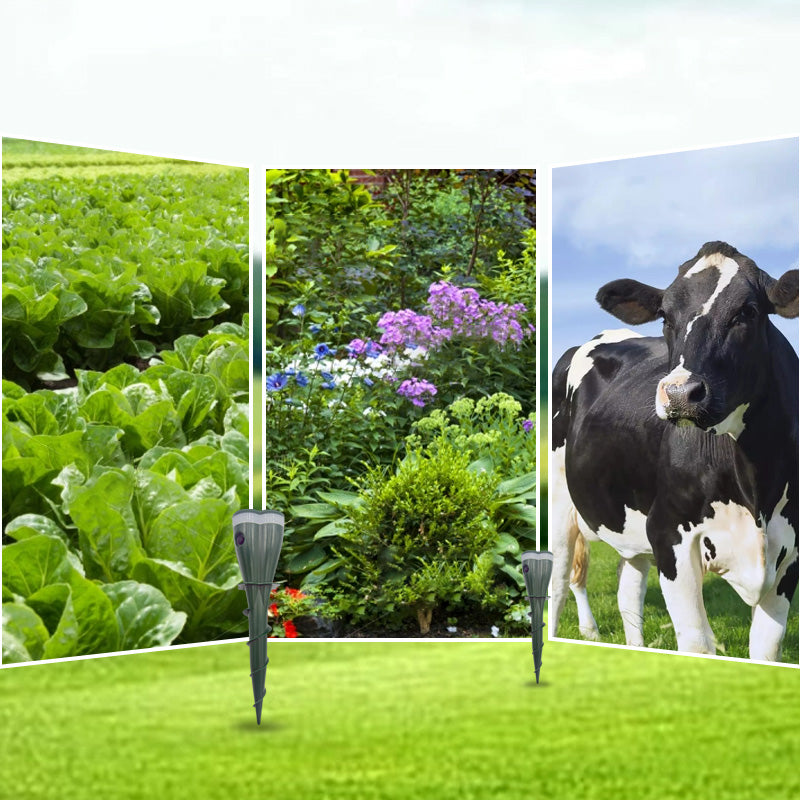 Spring: 50% discount Screw-in, waterproof and solar-powered mole repellent for outdoor use