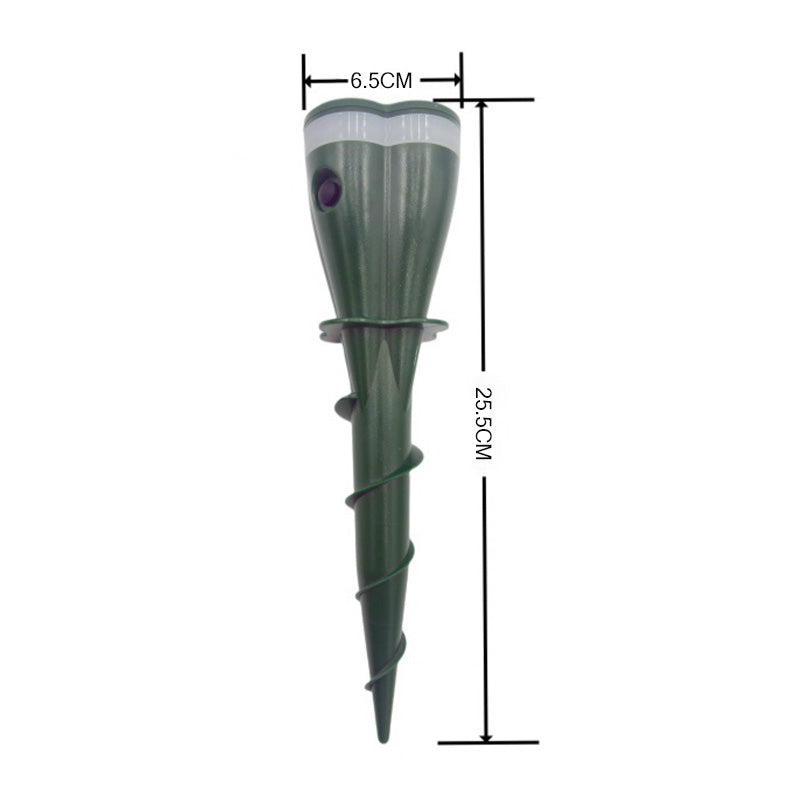Spring: 50% discount Screw-in, waterproof and solar-powered mole repellent for outdoor use