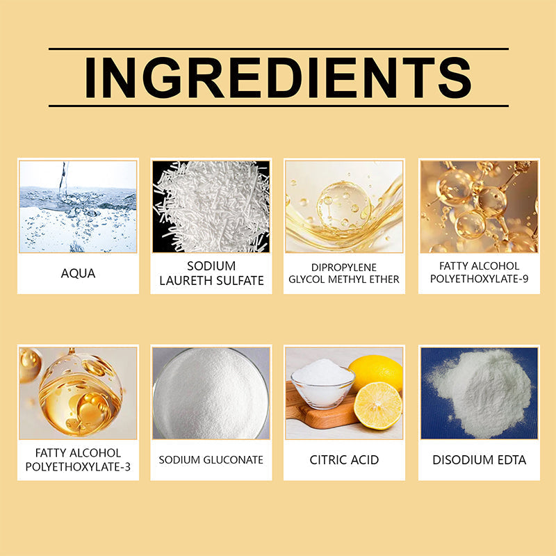 Spray dégraissant efficace pour la cuisine Dissout la graisse comme par magie Un seul spray, pas de récurage votre cuisine reste impeccable.