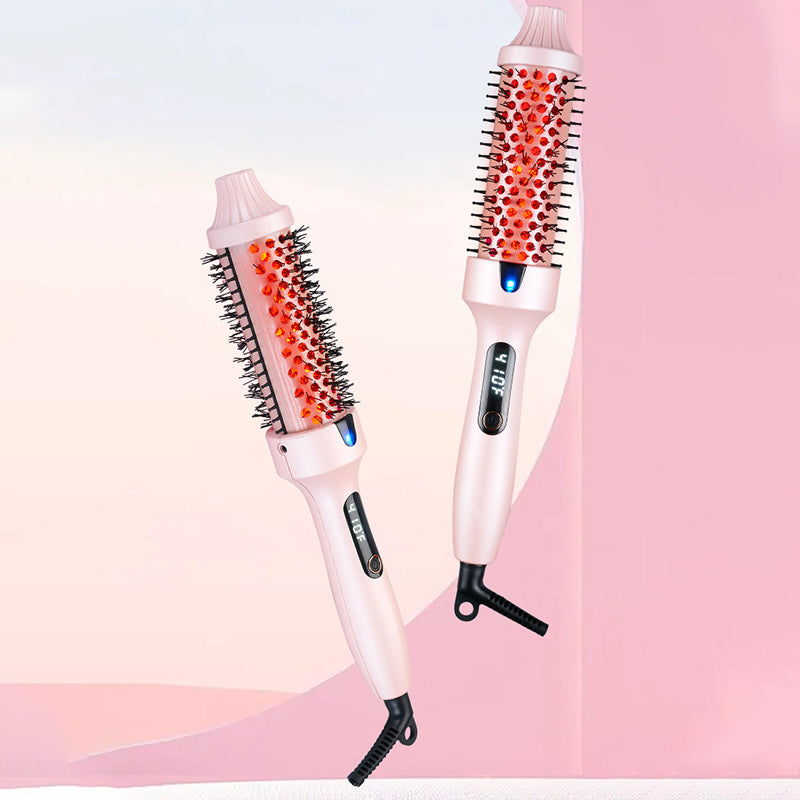 Offre de Noël - Jusqu'à 50 % de réduction Peigne coiffant volumateur Brosse thermique à ions négatifs