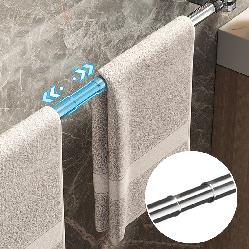 Light Luxury No-Punch - Retractable Suction Cup Towel Bar