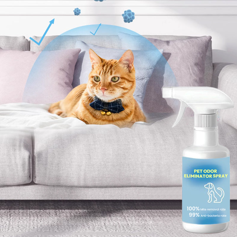 Pet odor remover spray