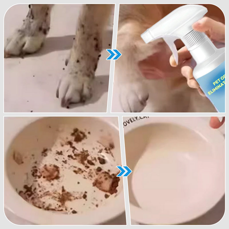 Pet odor remover spray