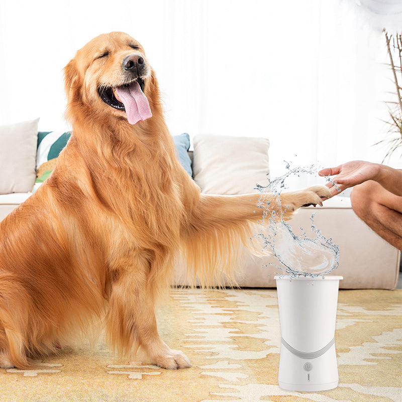 Smart Rotating Pet Paw Brush Now -50%