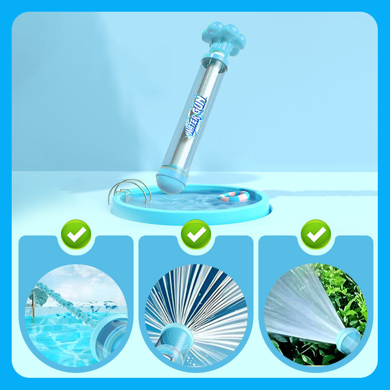 Vente spéciale : Achetez-en 1, obtenez-en 1 gratuit. Jouet à glissière : Amusant pulvérisateur d'eau en forme de feu d'artifice