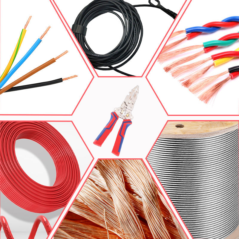 Pince multifonction pliable pour électriciens avec fonction de mesure électrique