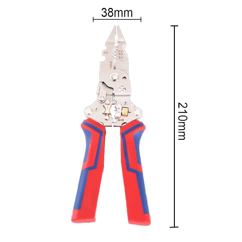 Pince multifonction pliable pour électriciens avec fonction de mesure électrique