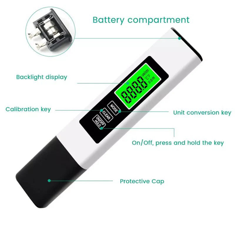 Multifunctional Water Quality Testing Pen