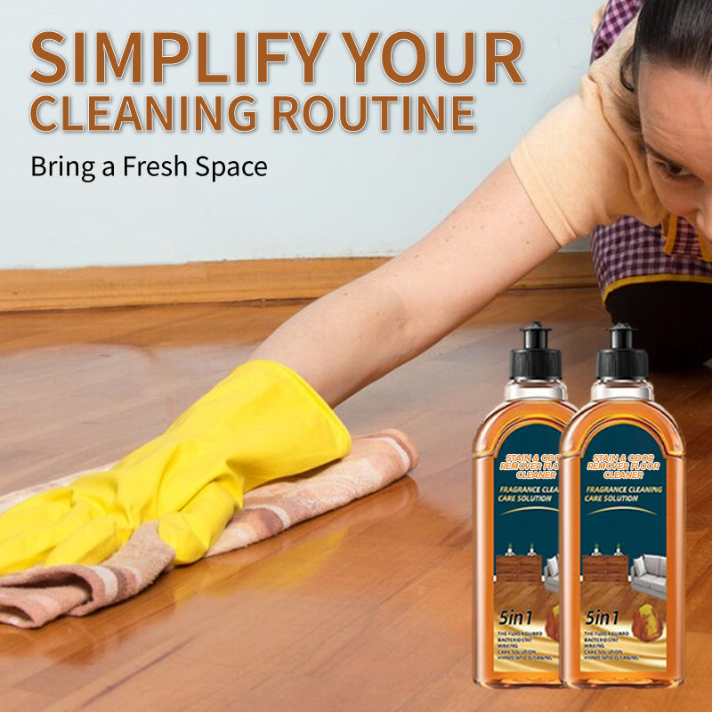 Floor cleaner Stains and odours eliminated in seconds