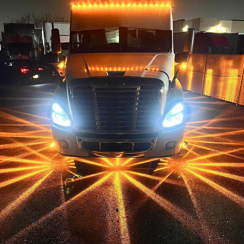 2025 0 % ~ pour des feux indicateurs de pastèque à LED, des feux de position latéraux pour tous les camions et remorques.