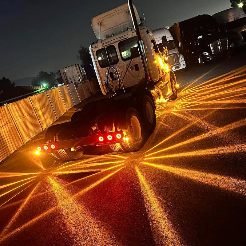 2025 0 % ~ pour des feux indicateurs de pastèque à LED, des feux de position latéraux pour tous les camions et remorques.