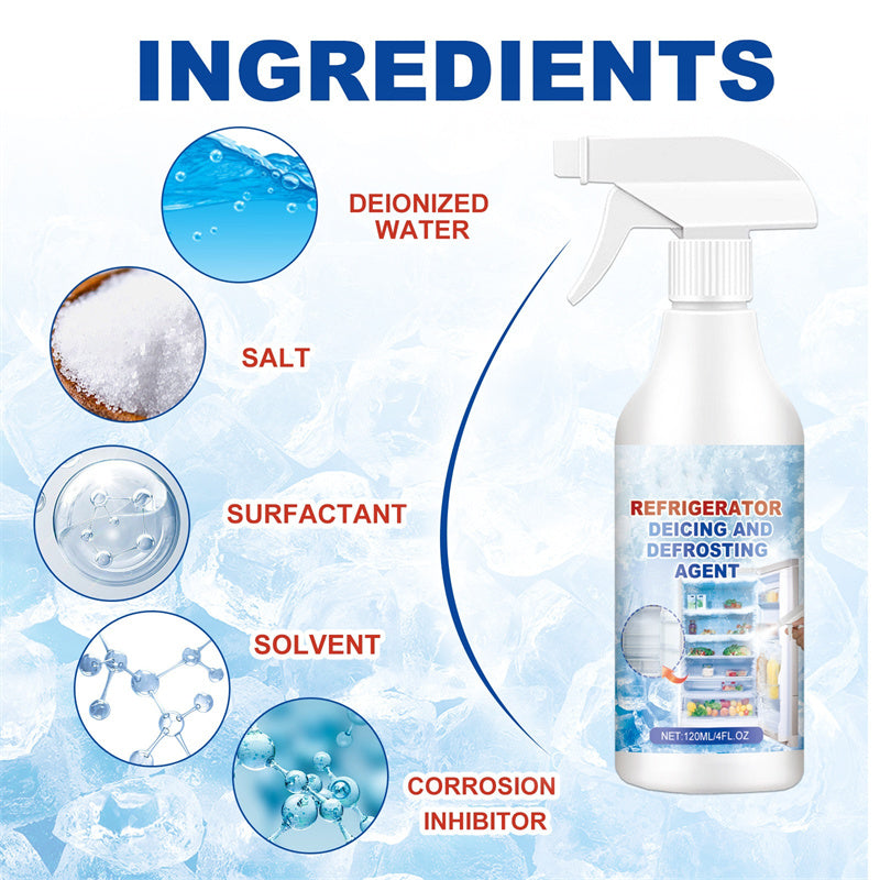 50% de réduction Spray anti-givre Pour réfrigérateur et congélateur, simple et efficace