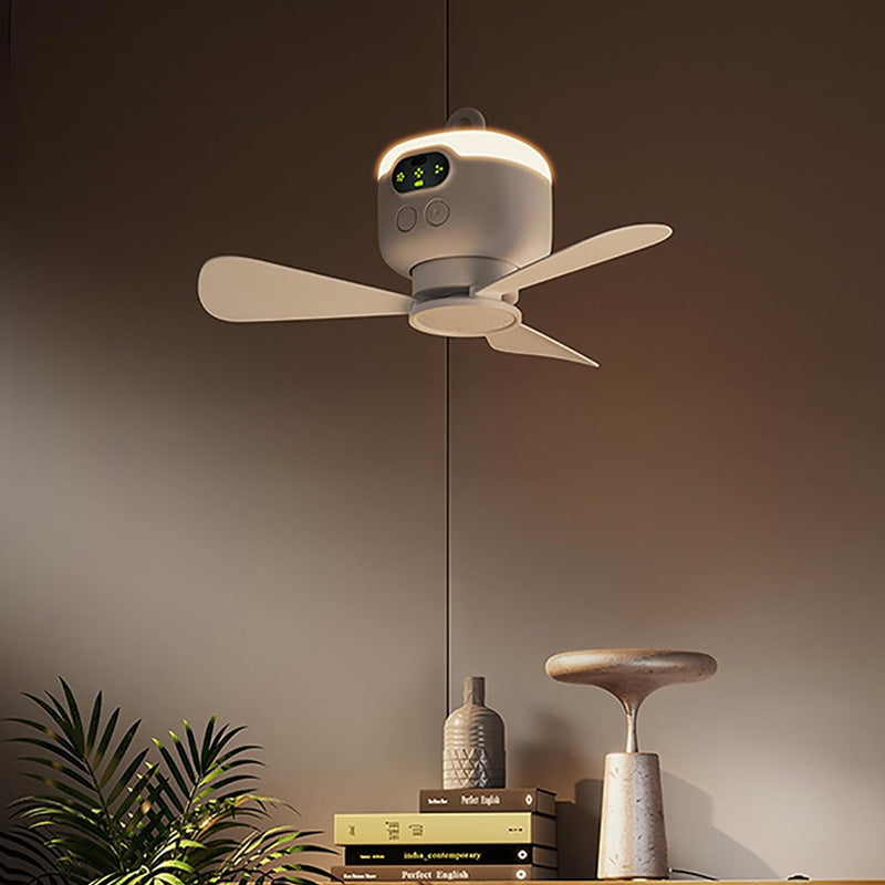 DE RÉDUCTION Ventilateur de plafond rechargeable avec éclairage LED