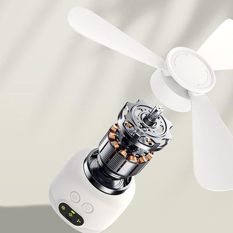 DE RÉDUCTION Ventilateur de plafond rechargeable avec éclairage LED