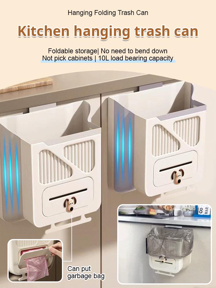Panier suspendu pliable, pratique et compact, polyvalent, idéal cuisine et rangement