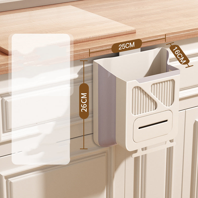 Panier suspendu pliable, pratique et compact, polyvalent, idéal cuisine et rangement