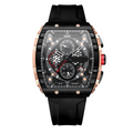 LIVRAISON GRATUITE Montre quartz multifonctionnelle pour hommes au style cyberpunk et futuriste