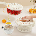 Panier de drainage multifonction avec couvercle