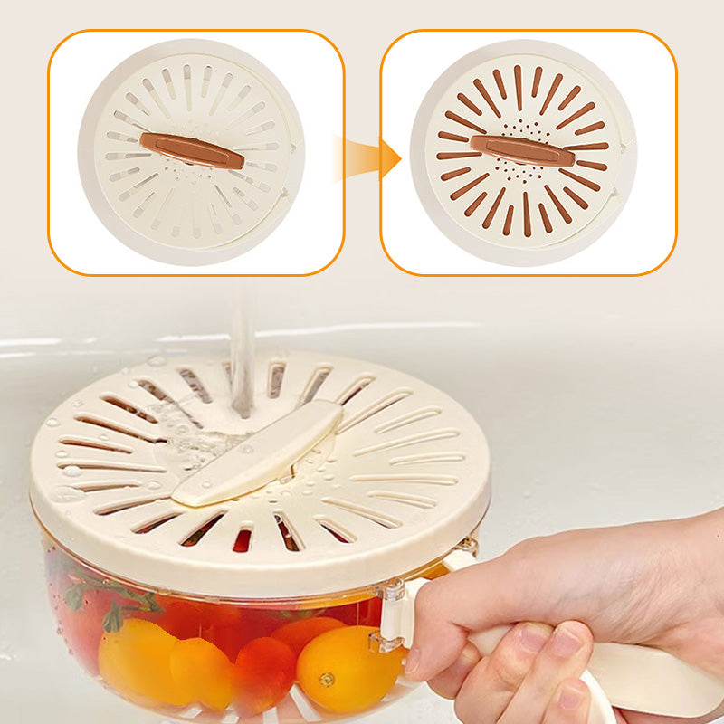 Panier de drainage multifonction avec couvercle