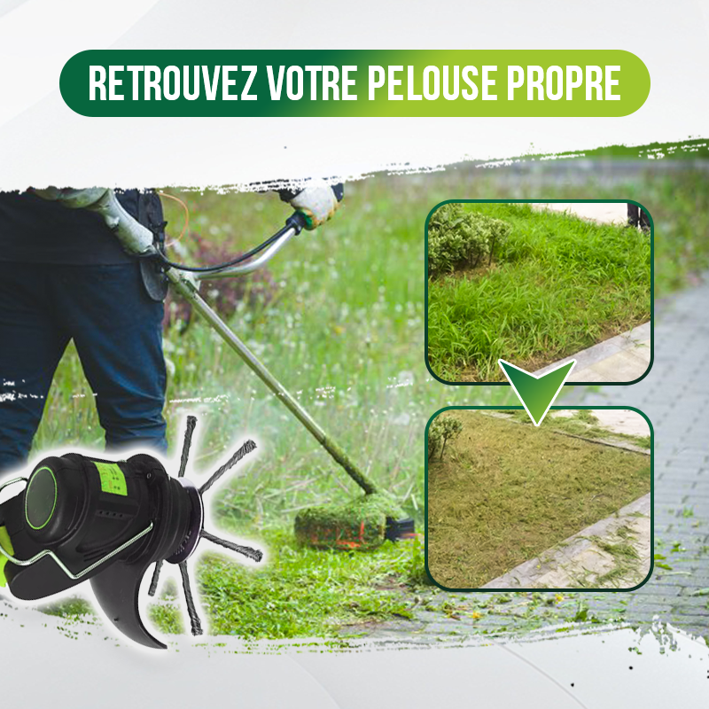 ACHETEZ-EN 1, OBTENEZ-EN 1 GRATUIT : Tête de remplacement pour débroussailleuse universelle, installation facile et construction durable pour le jardinage
