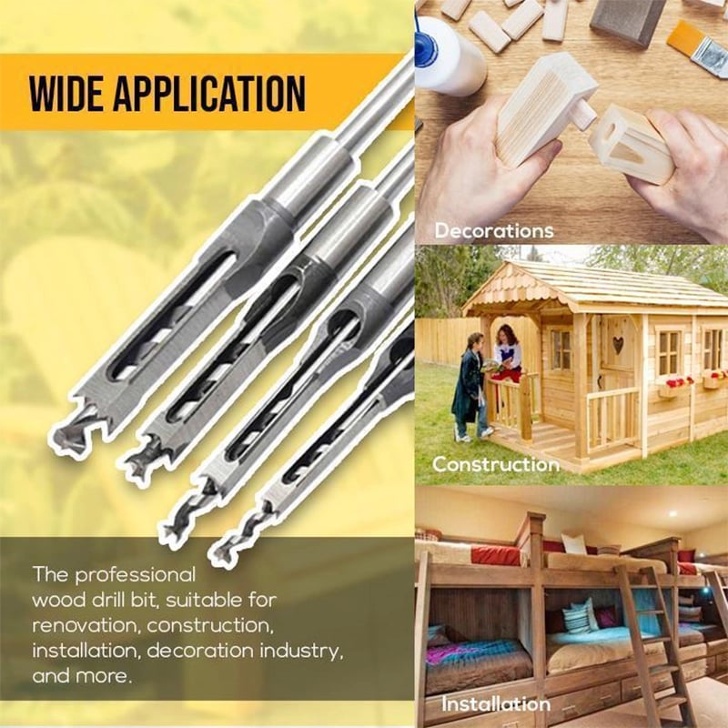 Bons outils Outil de forage à mortaiser à ciseau creux