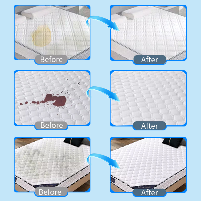 Nettoyant puissant pour taches jaunes sur matelas