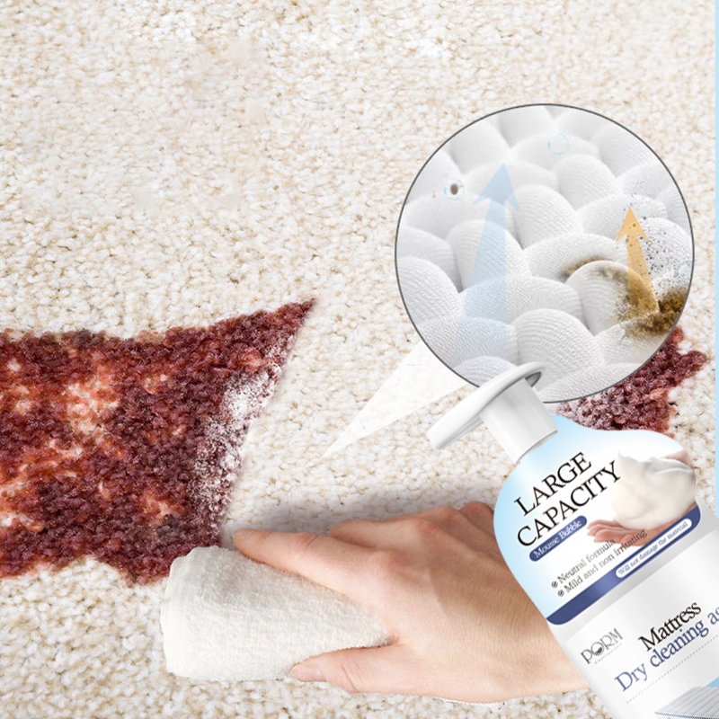 Nettoyant puissant pour taches jaunes sur matelas