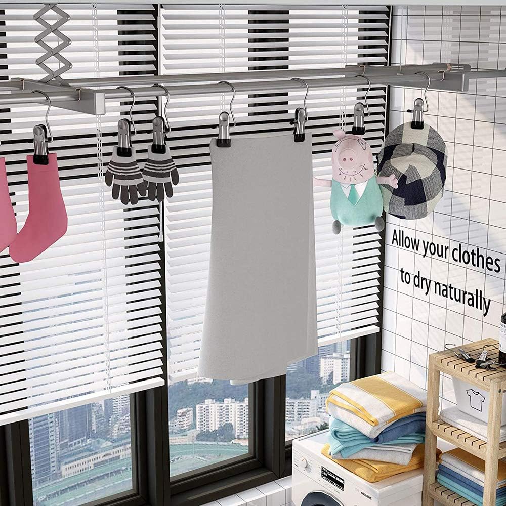 Dernières 3 heures : Grande vente de crochets/clips de suspension en acier inoxydable
