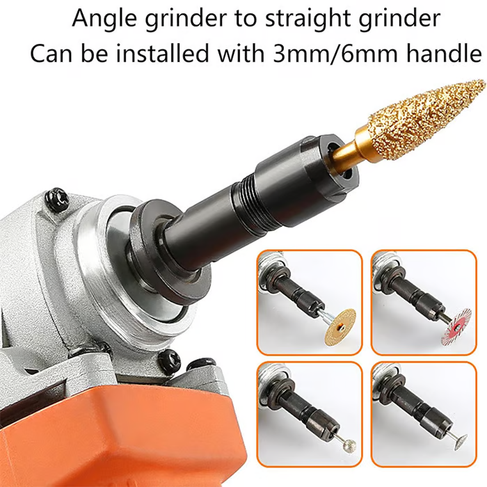 Angle grinder conversion accessories