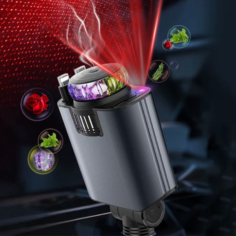 Chargeur 5 en 1, diffuseur d'arômes et plafonnier étoile