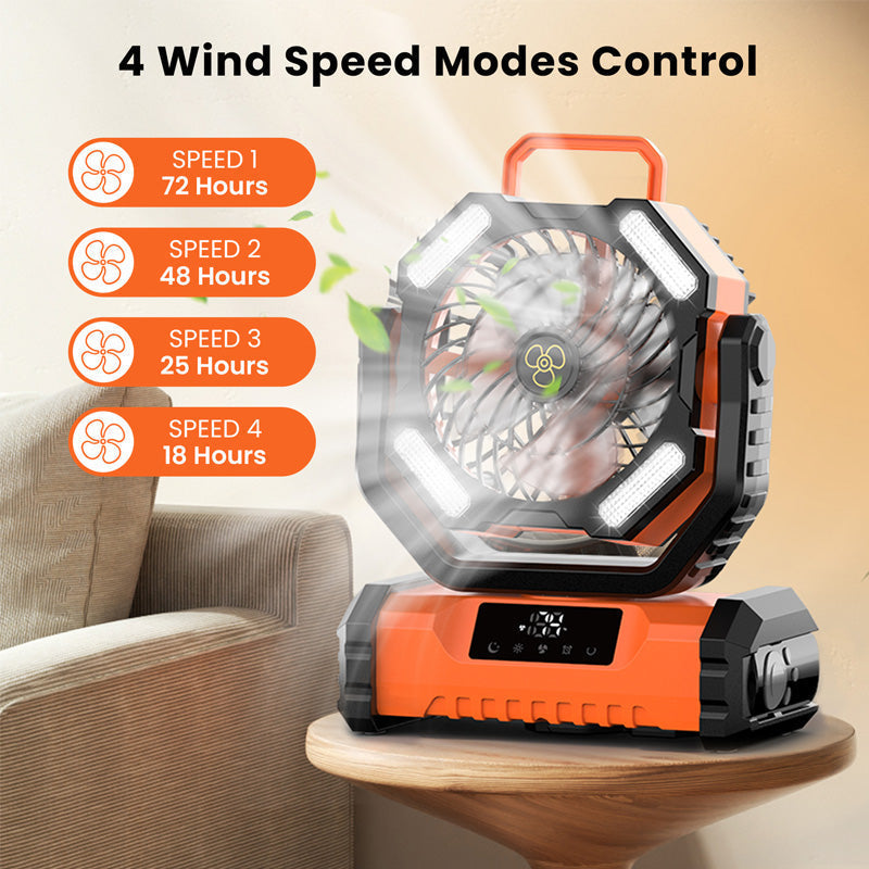 C'est un peu cher mais il fonctionne mieux Ventilateur Oscillant Portable avec Télécommande