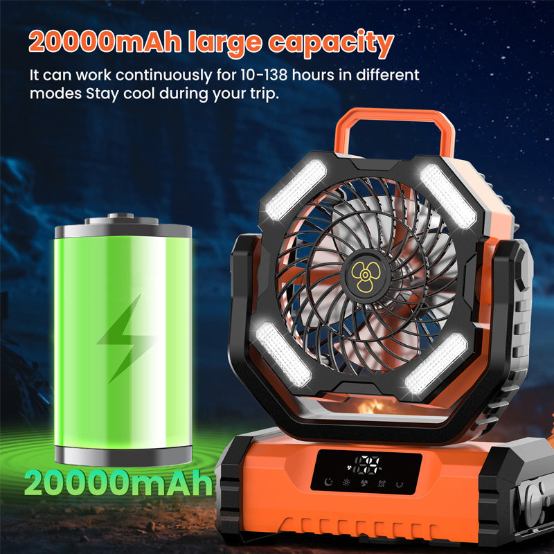 C'est un peu cher mais il fonctionne mieux Ventilateur Oscillant Portable avec Télécommande