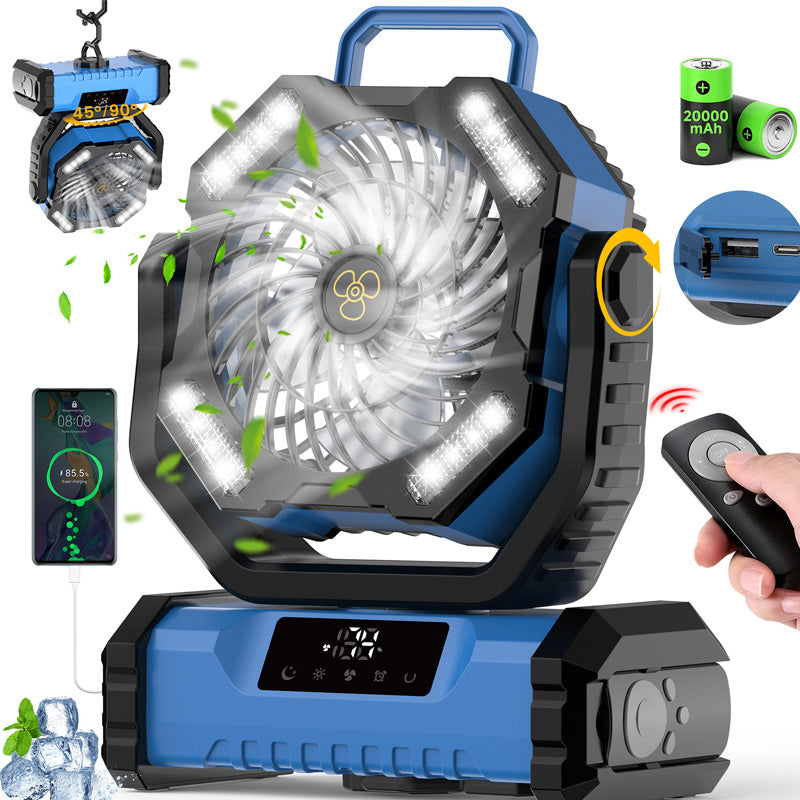C'est un peu cher mais il fonctionne mieux Ventilateur Oscillant Portable avec Télécommande
