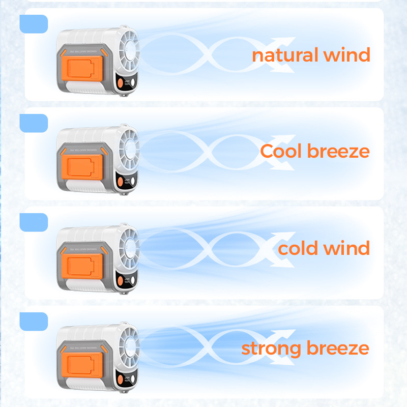 Ventilateur portable multifonction à fixation à la taille