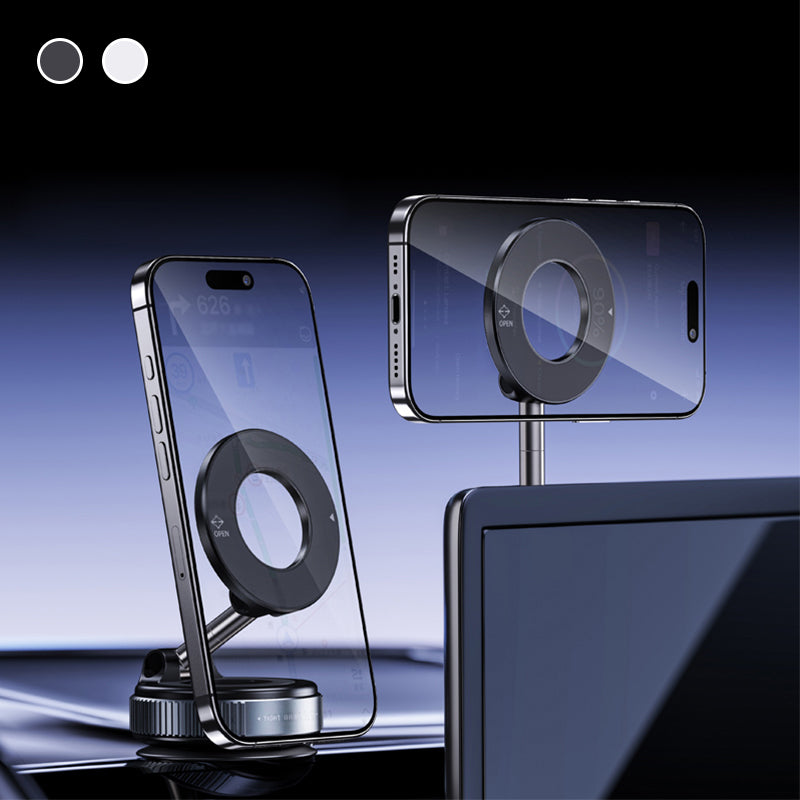 VENTE CHAUDE Support téléphone magnétique pliable Parfait pour la voiture Stable, compact et facile à utiliser Ne ratez pas l'offre