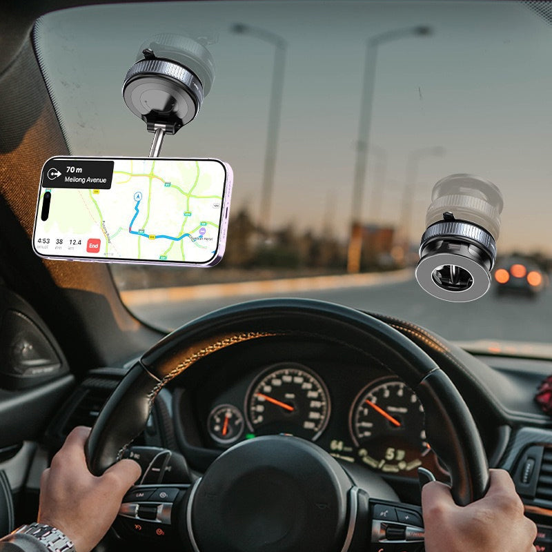 VENTE CHAUDE Support téléphone magnétique pliable Parfait pour la voiture Stable, compact et facile à utiliser Ne ratez pas l'offre