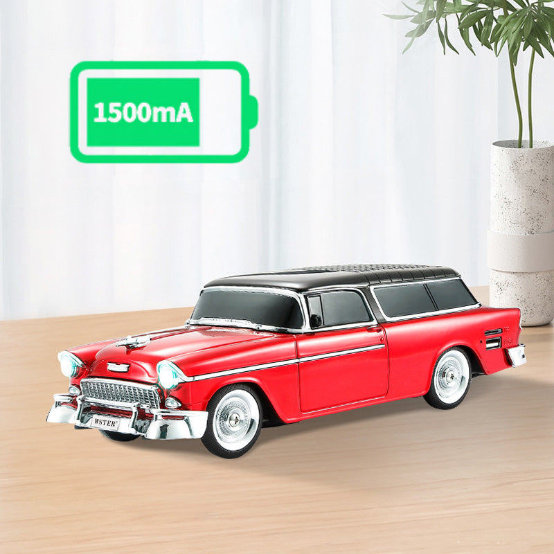 Modèle de voiture rétro Haut-parleur Bluetooth sans fil