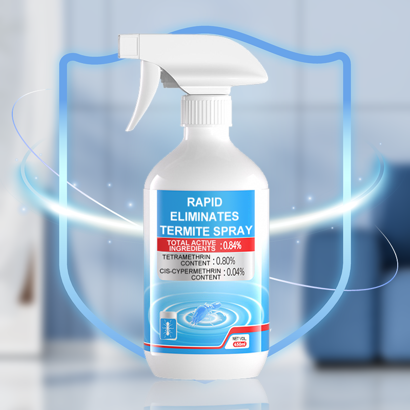 Rapid Élimine les termites en spray avec seringue d'application pour toute la maison
