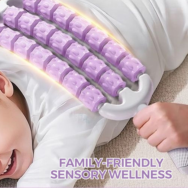 Rouleau de massage multi-rangées flexible
