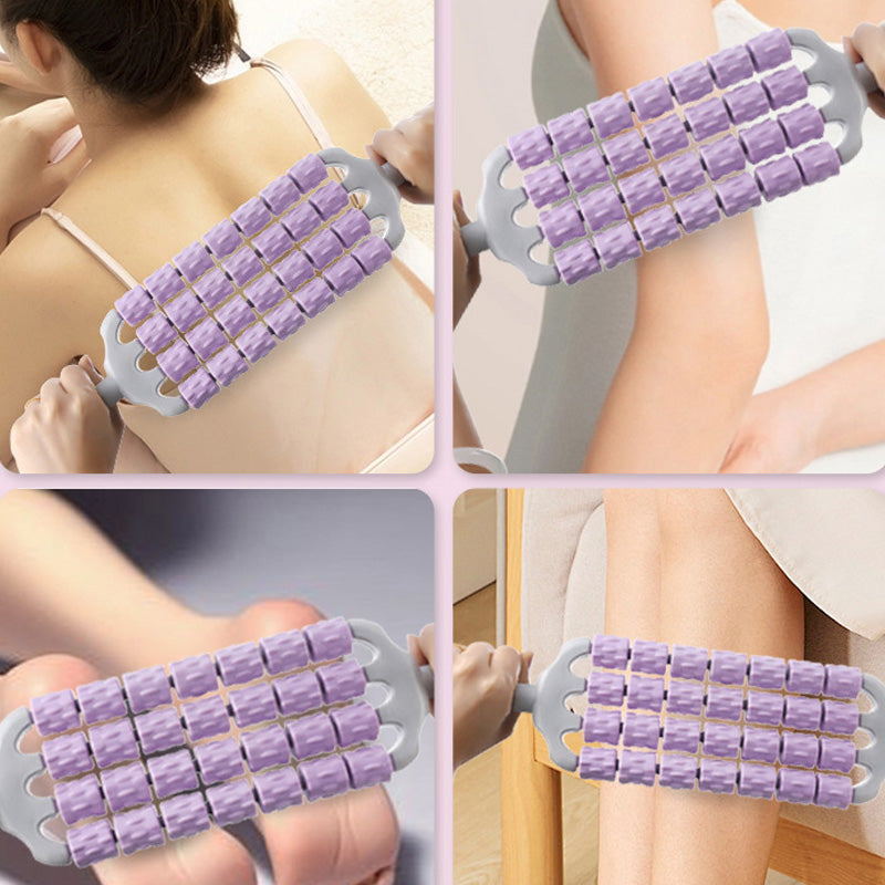 Rouleau de massage multi-rangées flexible