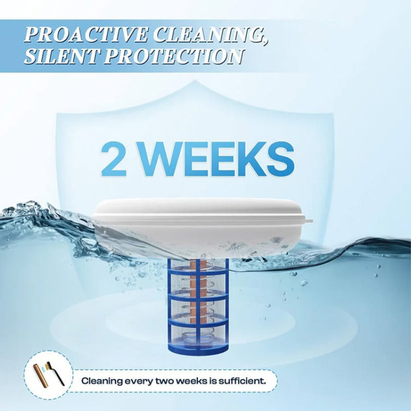 Hard 50% Reduction Limit Solar Pool Ionizer For Crystal Clear Water