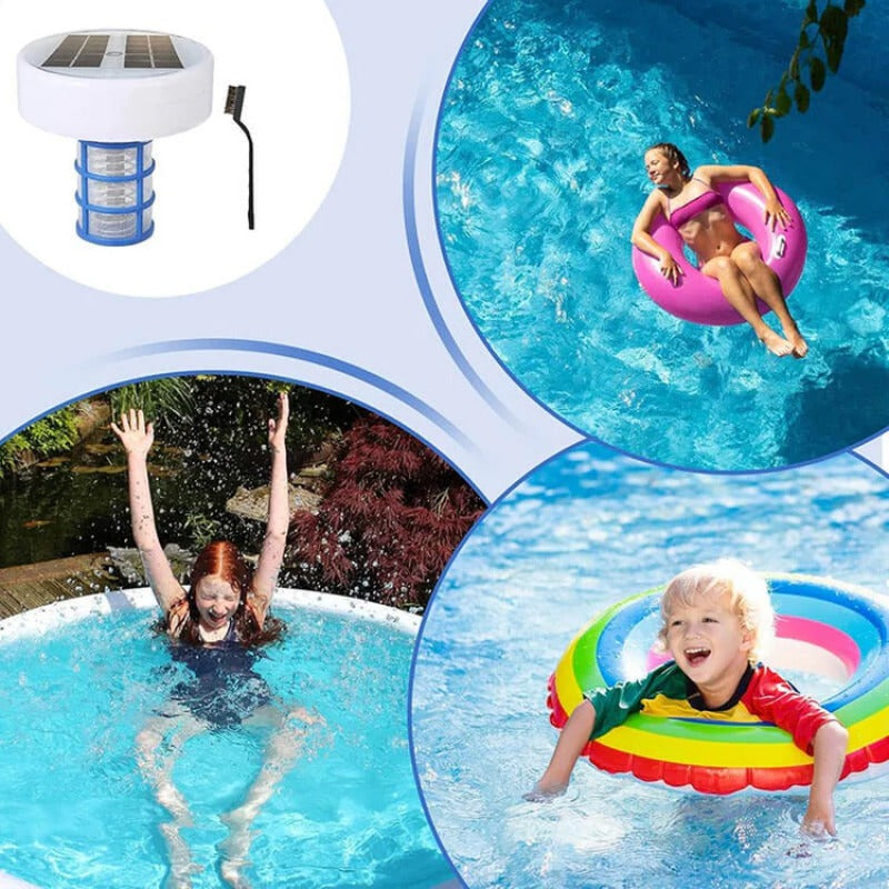 Hard 50% Reduction Limit Solar Pool Ionizer For Crystal Clear Water