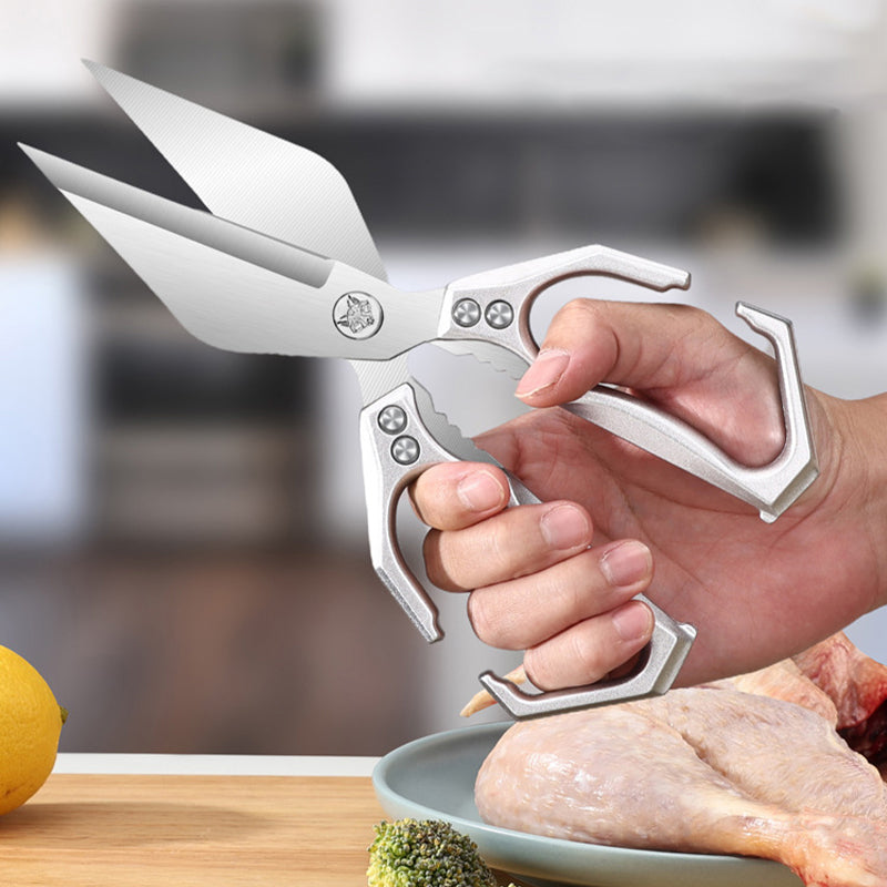 (50% de réduction) Ciseaux de cuisine multifonctionnels et robustes
