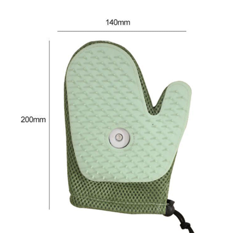 Gants de toilettage pour chiens et chats avec spray intégré