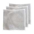 Chiffons de vaisselle métalliques polyvalents et anti-rayures