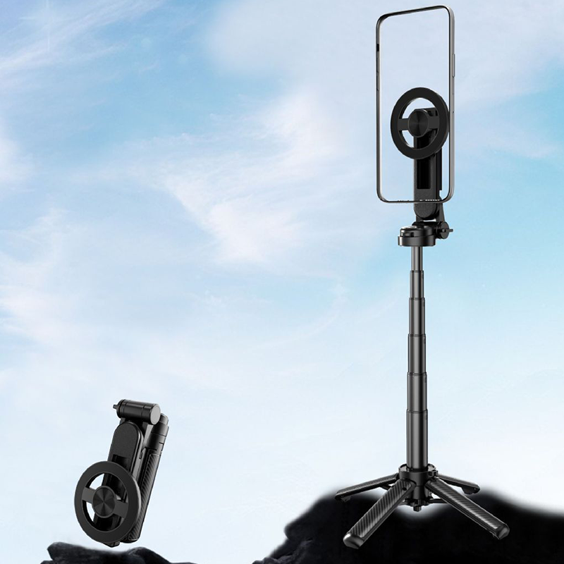 Hot Sale 50% OFF 4-in-1 Multifunctional Magnetic Selfie Stick with 360 Rotation, English