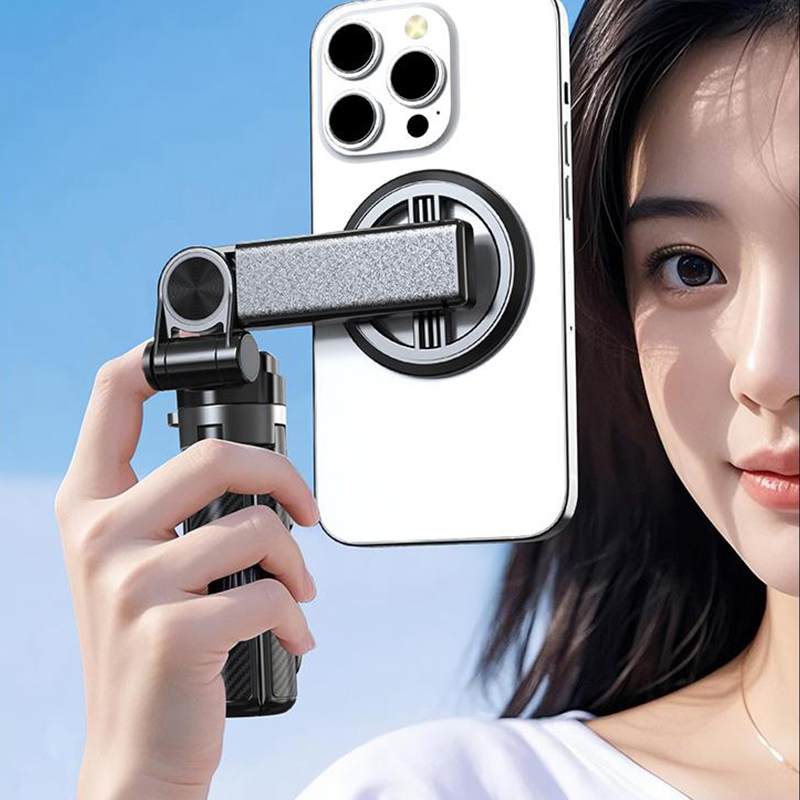 Hot Sale 50% OFF 4-in-1 Multifunctional Magnetic Selfie Stick with 360 Rotation, English