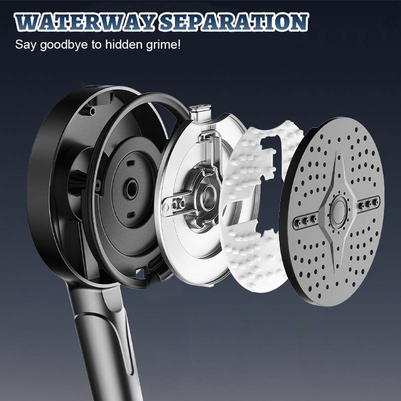 High-pressure multifunctional hand shower