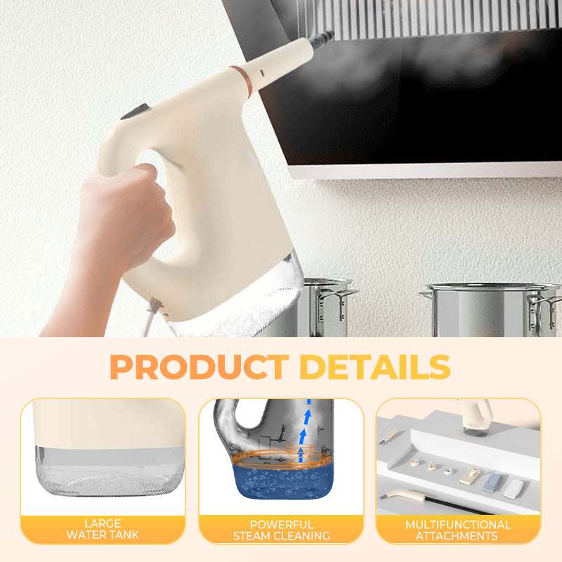 Steam Cleaner: Ready in 70s No Chemicals